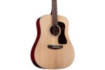 Guild USA D-40 Standard NAT SP/MH W/C Dreadnought (Spruce & Mahogany) Guitar – Image 4