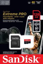 SanDisk ExtremePro 200MB/s microSD 128GB – Image 3
