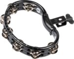 MEINL Percussion Mountable ABS Tambourine - Steel Jingles - Black