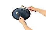 MEINL Sonic Energy 10" Compact Steel Tongue Drum do mineur 8 notes 432 Hz bleu marine – Image 5