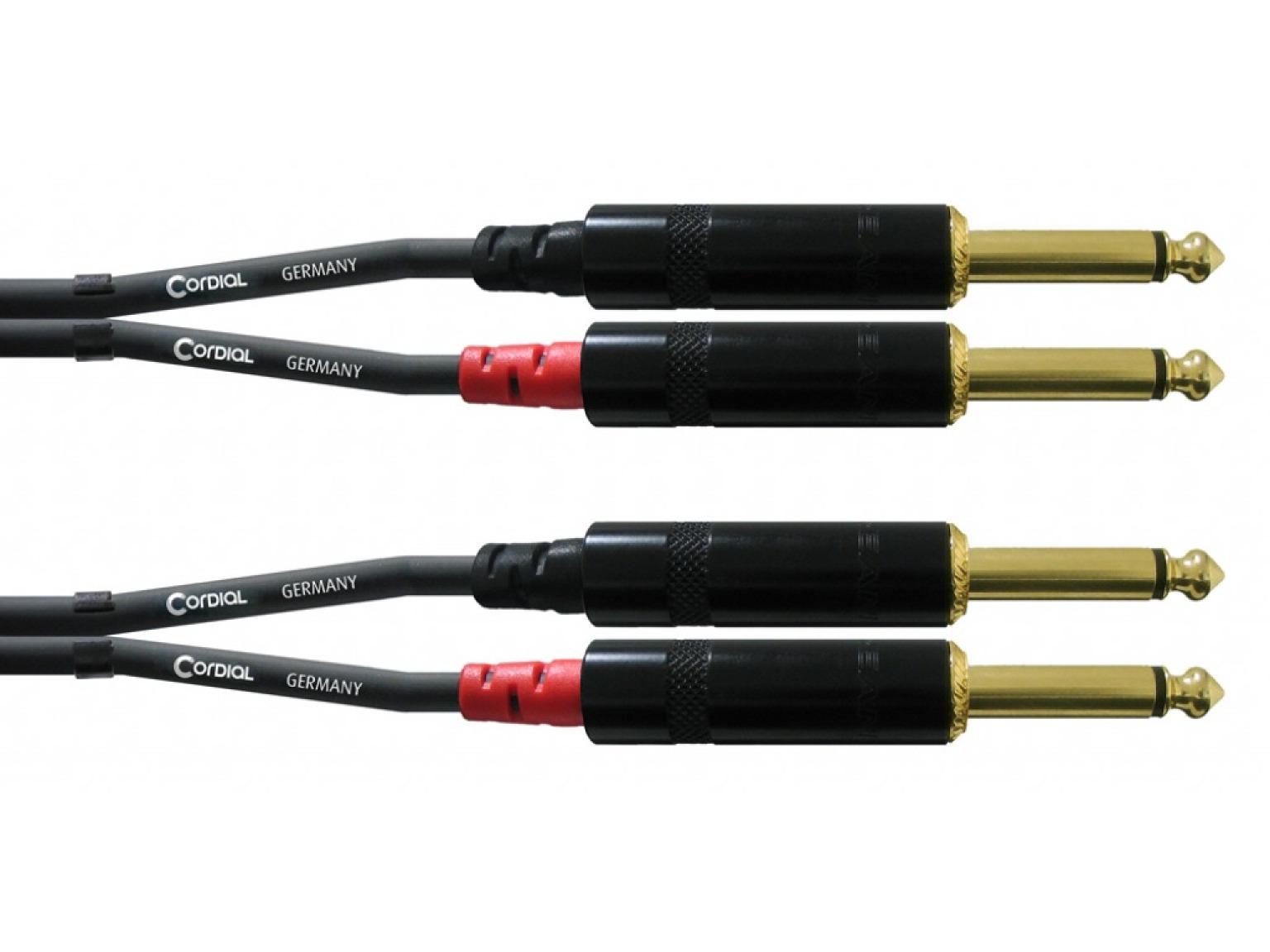 CORDIAL CFU 1.5 PP cable patch, Jack-Jack, 1.5m – Image 1