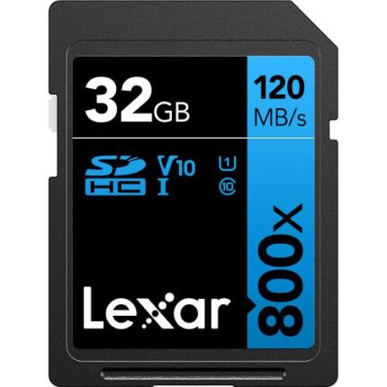 Lexar 800x UHS-I SDHC 32GB Blue