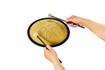 MEINL Sonic Energy 10" Compact Steel Tongue Drum ré mineur 8 notes 432 Hz doré – Image 5