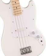 Squier Bass Guitars // Squier Sonic® Bronco™ Bass, Maple Fingerboard, White Pickguard, Arctic White – Image 3