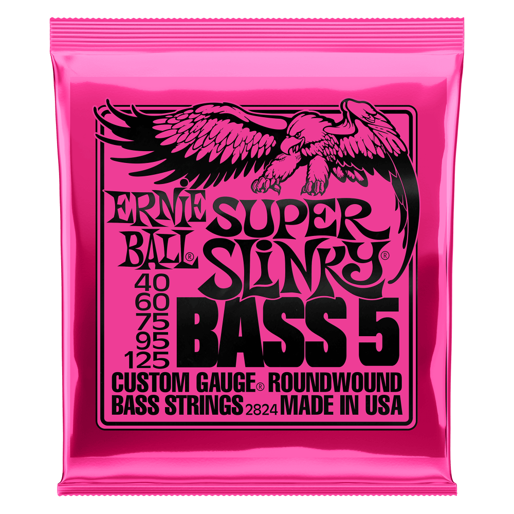 ERNIE BALL Saitensatz, E-Bass, Slinky 5-String, Super 40-125 – Image 1