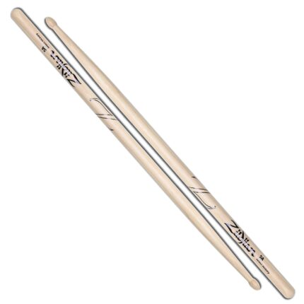 ZILDJIAN Drum Sticks, Hickory Wood Tip Serie, 5A, natur