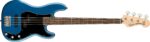 Squier Bass Guitars // Affinity Series® Precision Bass® PJ, Laurel Fingerboard, Black Pickguard, Lake Placid Blue