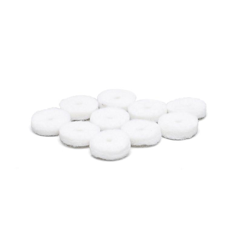 FEUTRINES ATTACHES COURROIES BLANC (10pcs) – Image 1