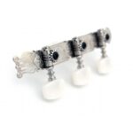 DER JUNG® MÉCANIQUES CLASSIQUE 3+3 LYRE BOUTON NACRÉ NICKEL – Image 2