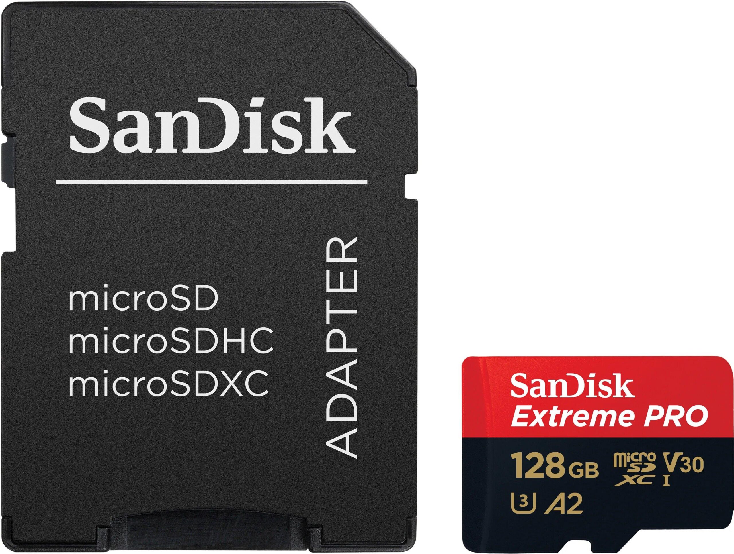 SanDisk ExtremePro 200MB/s microSD 128GB – Image 1