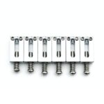 GOTOH® S105 PONTETS ACIER VIBRATO STRAT® MODERNE ESPACEMENT 10.5mm CHROME (6pcs) – Image 2