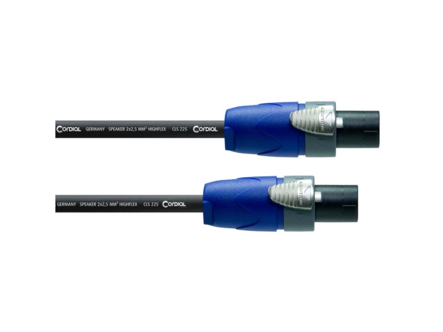 CORDIAL CPL 1.5 LL-2 câble haut-parleur, 1.5m – Image 1