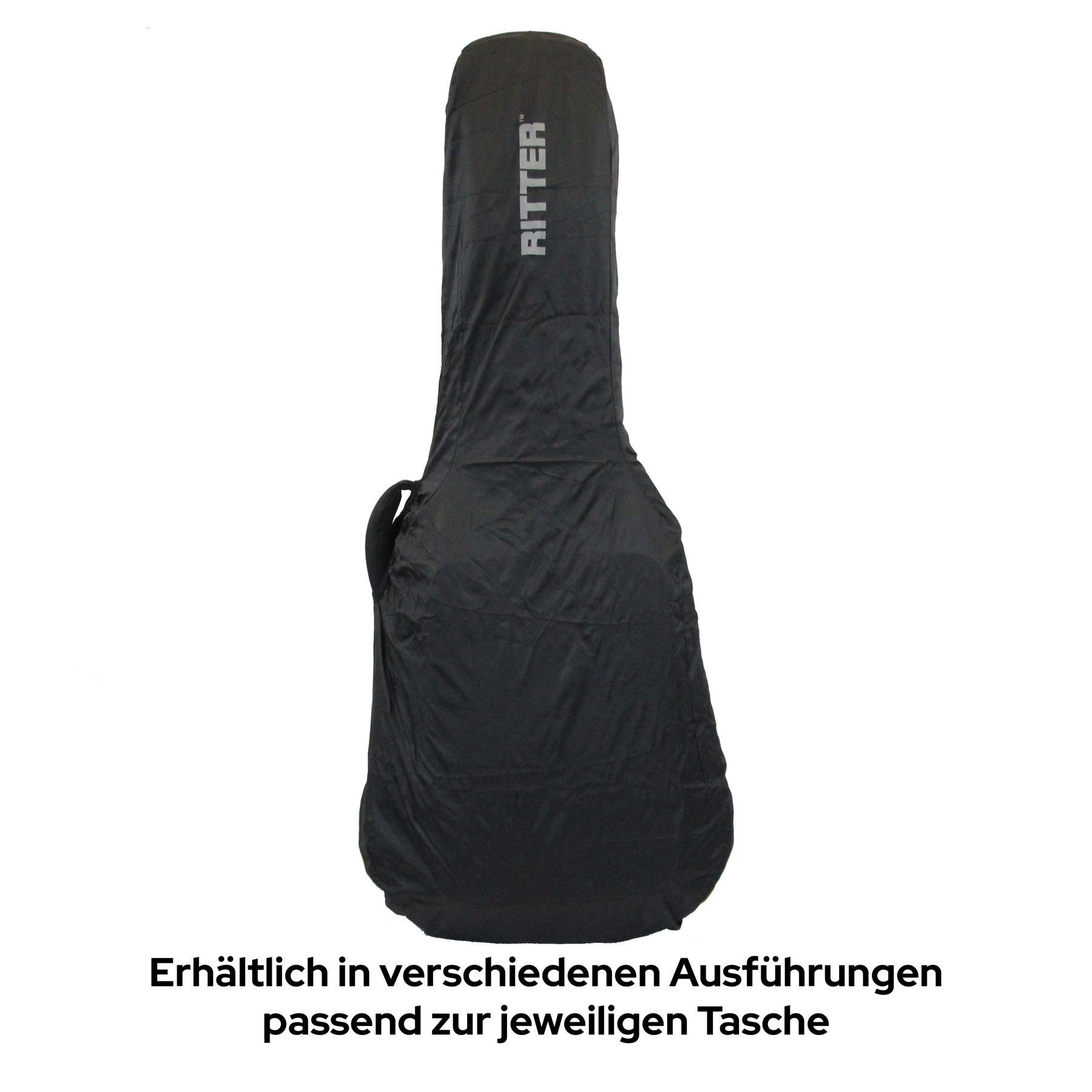 Ritter Regenschutz/-hulle Westerngitarre Rain cover Dreadnought schwarz – Image 1