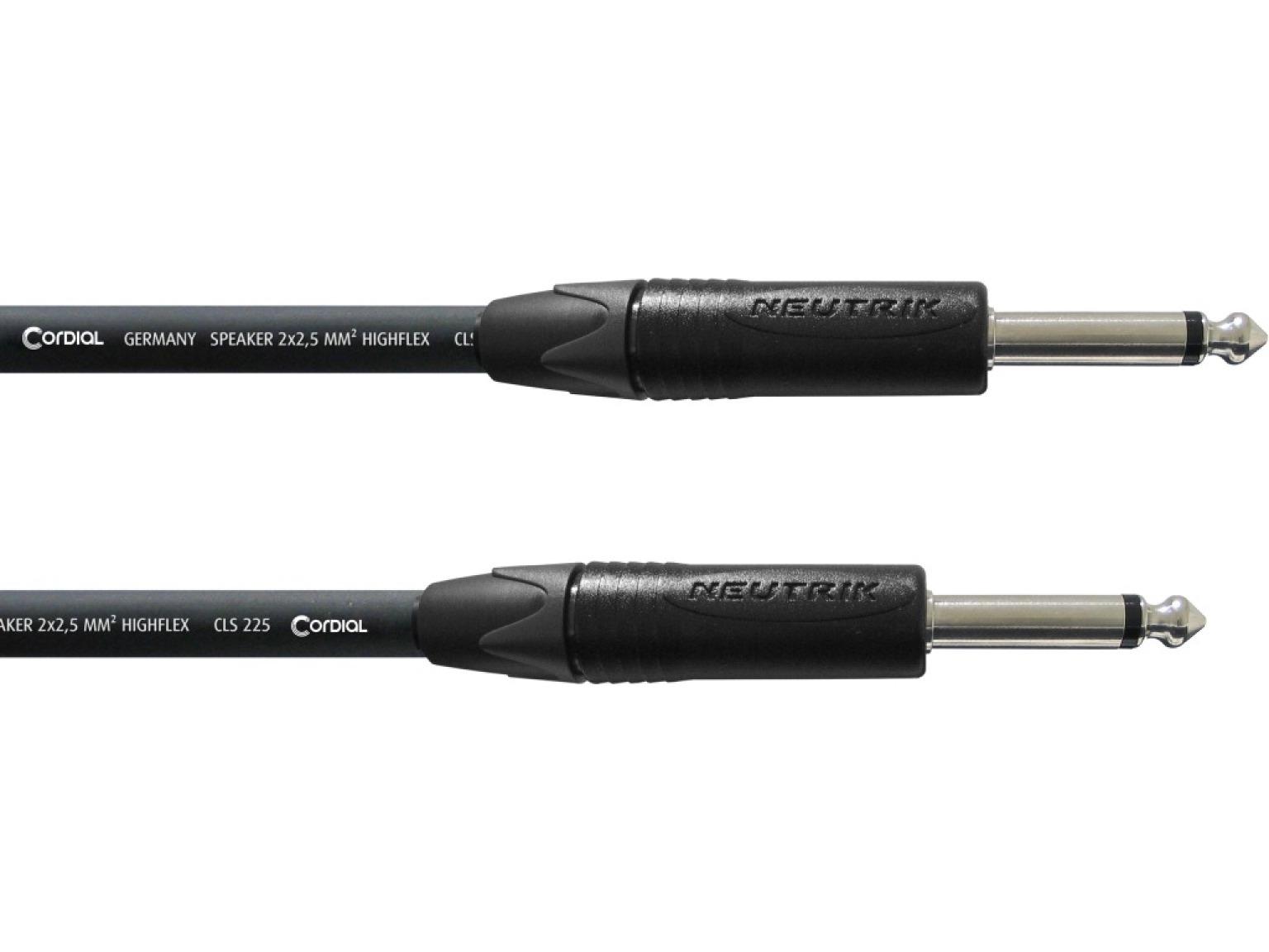 CORDIAL CPL 1.5 PP-25 câble haut-parleur, 1.5m, 2x2.5mm2 – Image 1