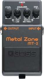 BOSS OVERDRIVE / DISTORTION MT-2 - METAL ZONE, HIGH GAIN DISTIORTION
