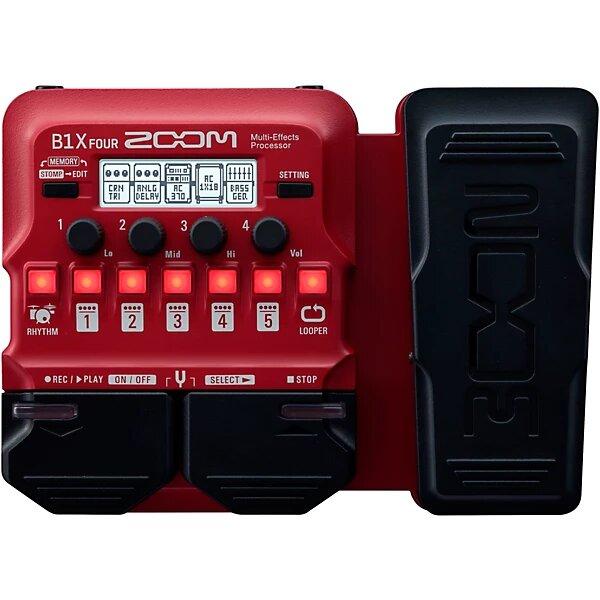 Zoom B1X FOUR Bass Multi-Effects Pedal – Image 1