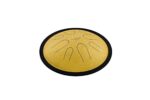 MEINL Sonic Energy 10" Compact Steel Tongue Drum ré mineur 8 notes 432 Hz doré