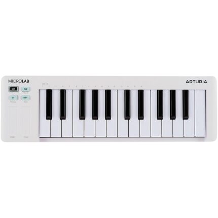 Arturia MicroLAB mk3 Universal MIDI controller White