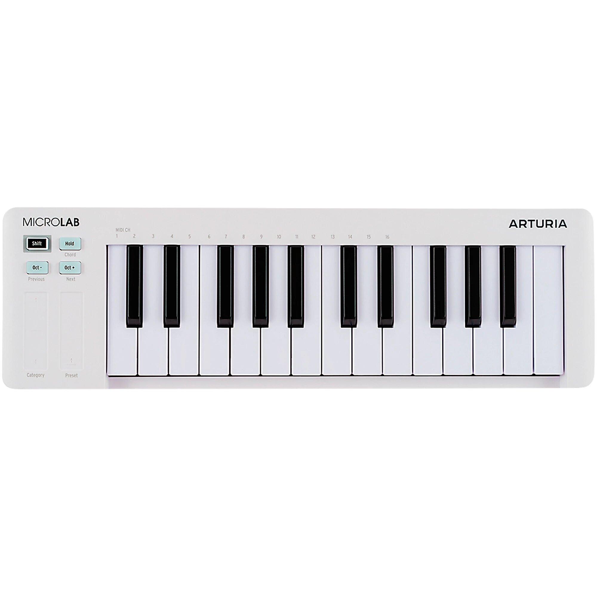 Arturia MicroLAB mk3 Universal MIDI controller White – Image 1