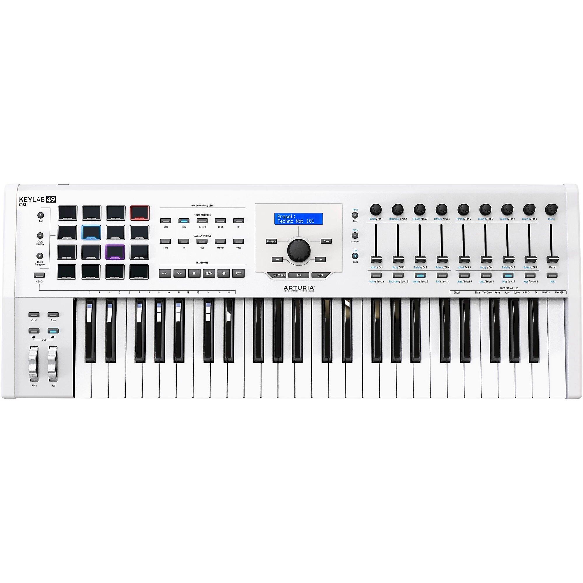 ARTURIA KeyLab 49 MKII White – Image 1