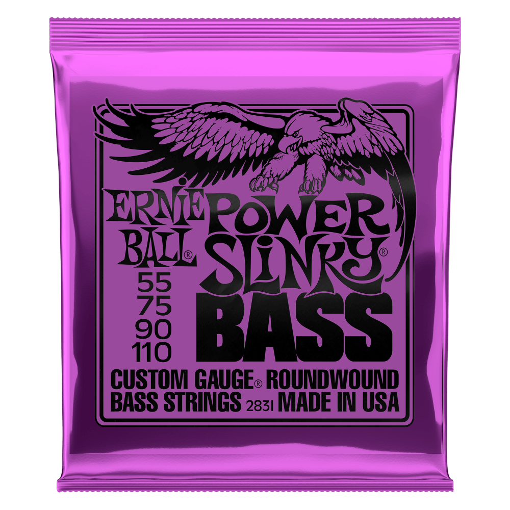 ERNIE BALL Saitensatz, E-Bass, Slinky, Power 55-110 – Image 1