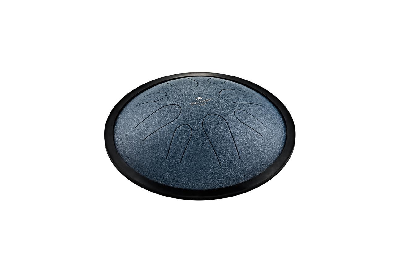 MEINL Sonic Energy 10" Compact Steel Tongue Drum do mineur 8 notes 432 Hz bleu marine – Image 1