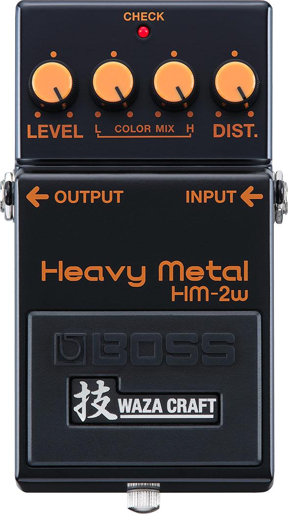 BOSS OVERDRIVE / DISTORTION HM-2W - LEGENDARY HM-2 HEAVY METAL DISTORTION REBORN WITH WAZA INNOVATION - MADE IN JAPAN – Image 1