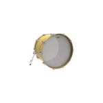 Remo SN-1020-00- SN-1020-00 Silentstroke, 20" Mesh Head Bassdrum Fell – Image 2