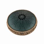 MEINL Sonic Energy Steel Tongue Drums Medium Octave Steel Tongue Drum - F# Minor - Green