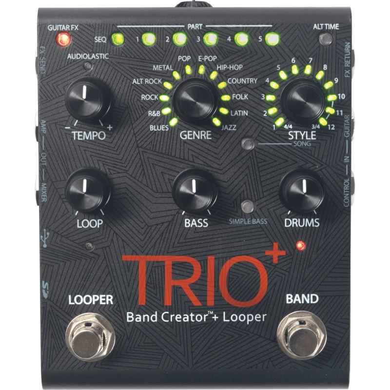 DIGITECH Effektpedal, Trio+, Band Creator mit Looper – Image 1