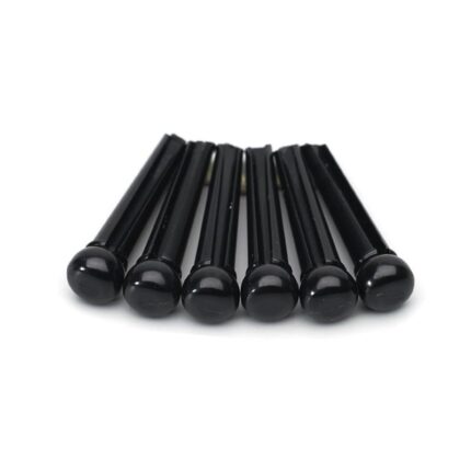 CHEVILLES GUITARE ACOUSTIQUE SANS POINT 5.2mm PLASTIQUE NOIR (Vrac 30pcs)