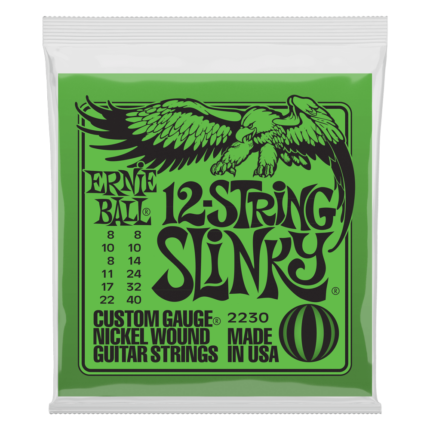 ERNIE BALL Saitensatz, Slinky Nickel 12-String, 08-40