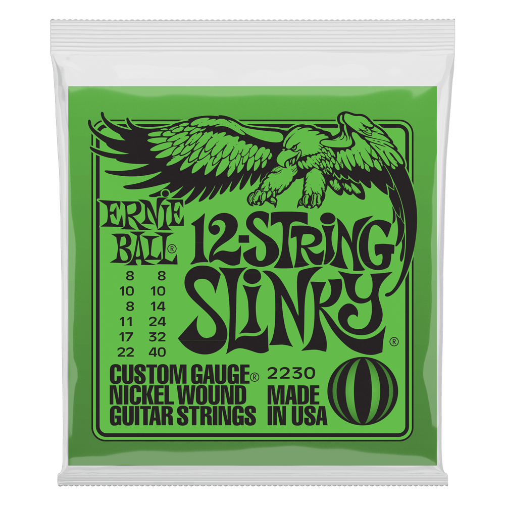 ERNIE BALL Saitensatz, Slinky Nickel 12-String, 08-40 – Image 1