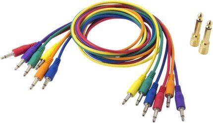 KORG Patchkabel, SQ1, farbig, 6 Stück