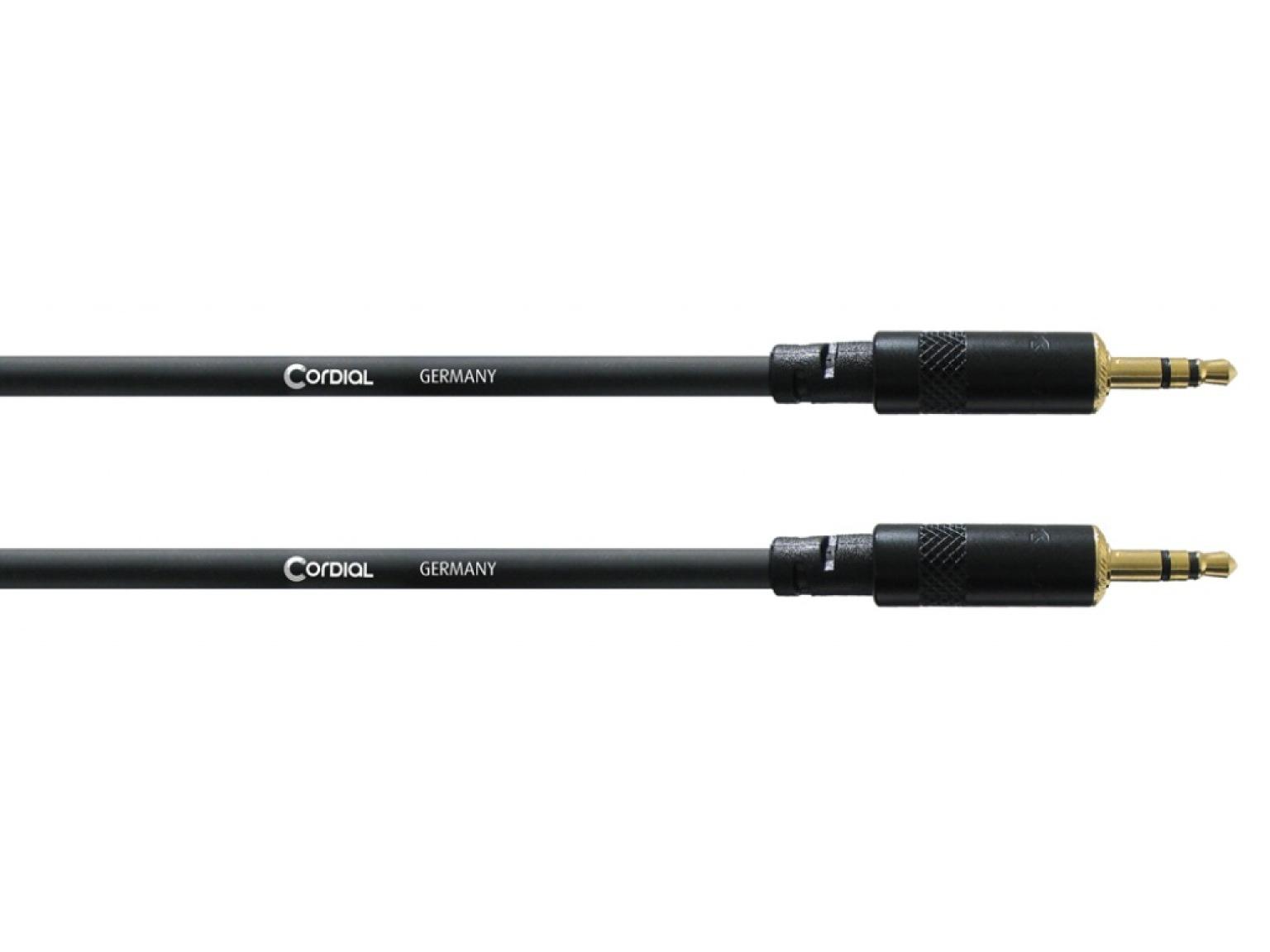 CORDIAL CFS 1.5 WW câble studio, 1.5m, MiniJack sym. – Image 1