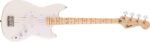 Squier Bass Guitars // Squier Sonic® Bronco™ Bass, Maple Fingerboard, White Pickguard, Arctic White
