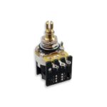CTS® POTENTIOMÈTRE PUSH PULL AXE FENDU 6mm 250K AUDIO