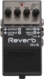 BOSS DELAY / REVERB RV-6 - COMPACT REVERB WITH 8 MODES
