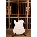 MARCEAU GUITARS® ELEGANTE ROASTED FLAMED MAPLE NECK ARTIC WHITE MAT – Image 2