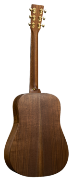 Martin Guitar DJrE Black Walnut Junior Series MX Solid Spruce Top Black Walnut Back and Sides Satin Martin E1 electronics Gig Bag Included – Image 2