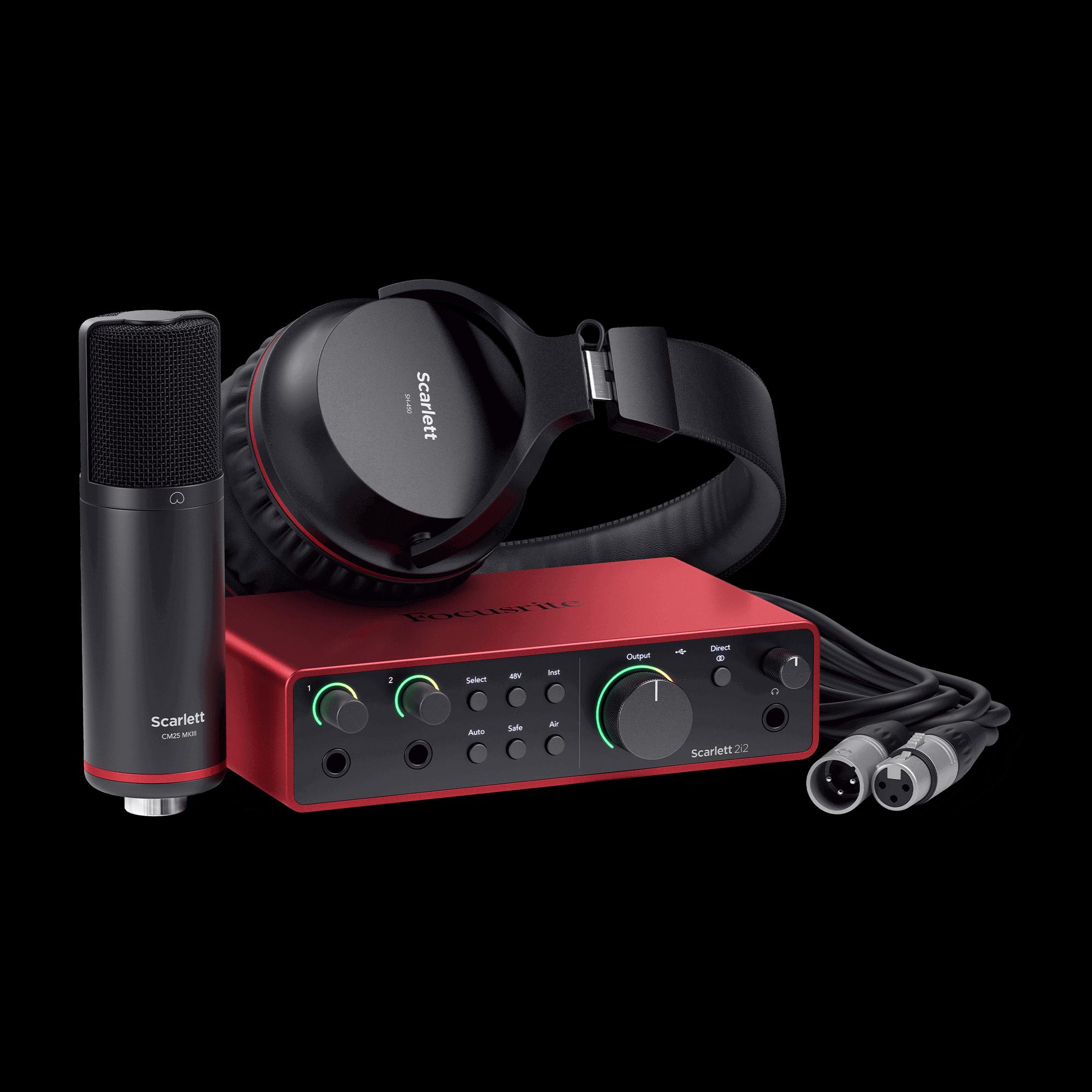 Focusrite Scarlett 2i2 Studio 4th Gen – Image 1