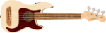 Fender Folk Instruments // Fullerton Precision Bass® Uke, Walnut Fingerboard, Tortoiseshell Pickguard, Olympic White