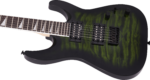 Jackson Series Dinky® Arch Top JS32Q DKA HT Transparent Green Burst – Image 4